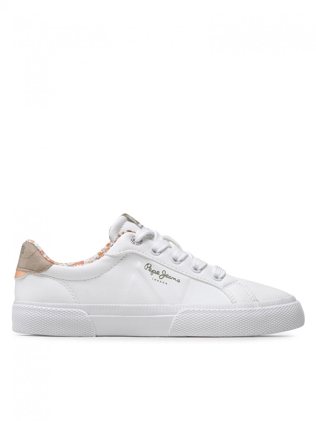 Pepe Jeans Sneakersy Kenton Flag G PGS30568 Bílá